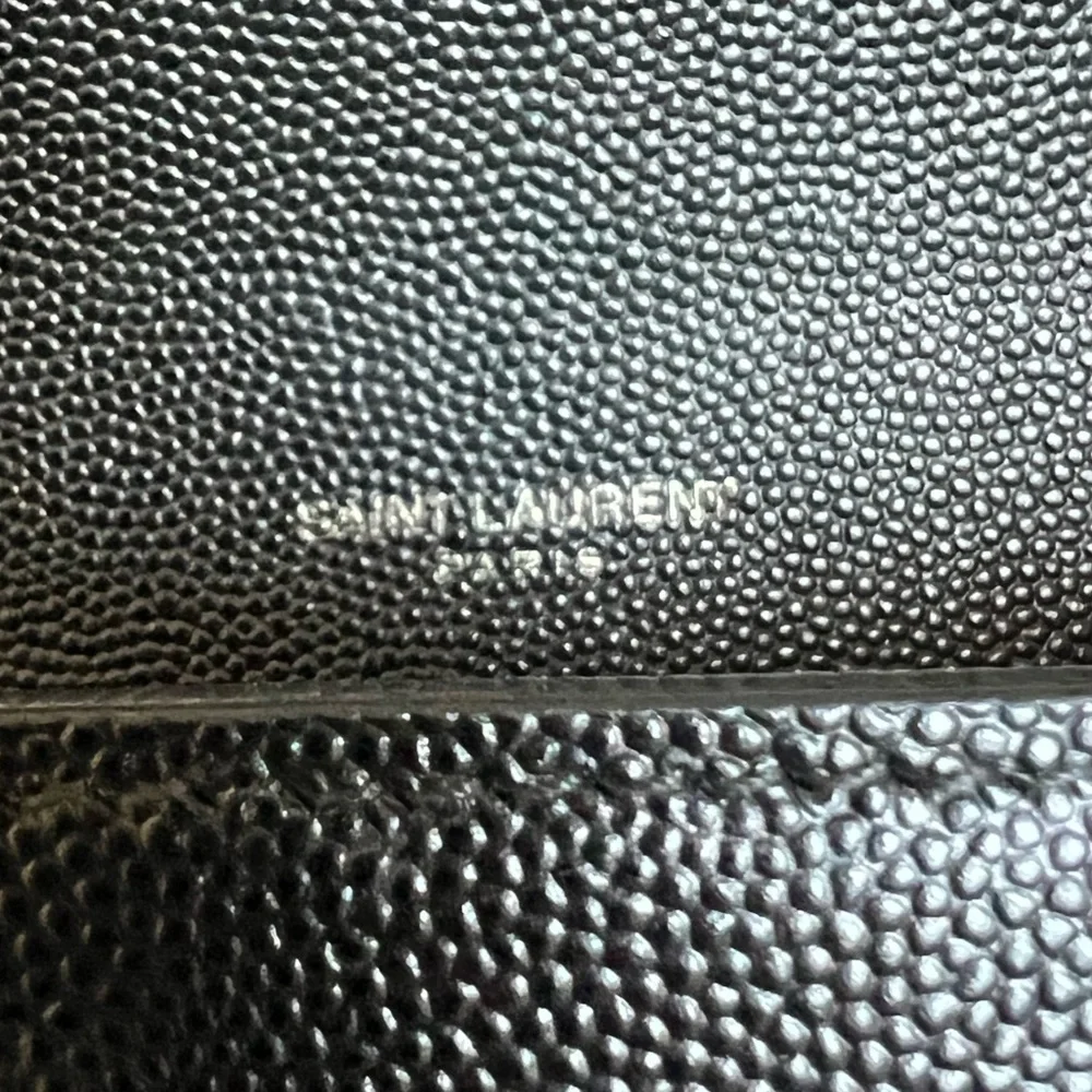 YSL Kate Medium Chain Bag Black-on-Black | Saint Laurent Crossbody | Tags - Picture 13 of 16